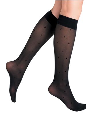Veloute Plumetis 30 DEN Trouser Socks O/S