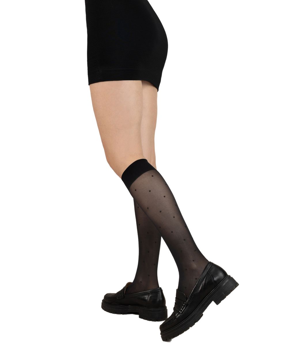 Veloute Plumetis 30 DEN Trouser Socks O/S