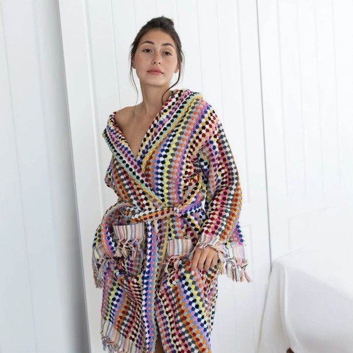 100% Cotton Kimono RAINBOW