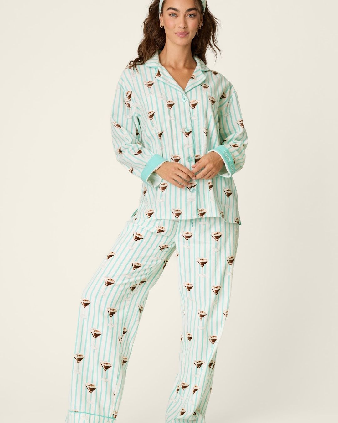 PJ Salvage ESPRESSOTINI Flannel Set