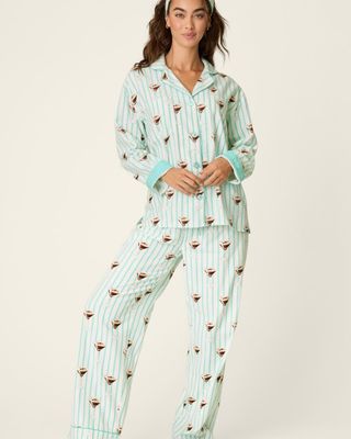 PJ Salvage ESPRESSOTINI Flannel Set