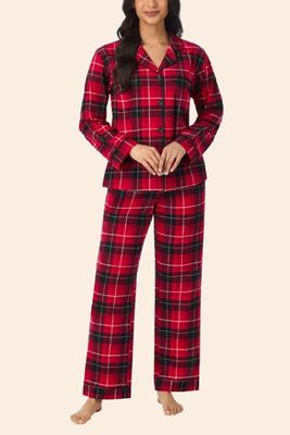 Bedhead Cotton Flannel Nicholas Plaid PJ Set