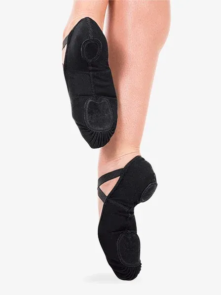 248A Canvas Split Sole Ballet Shoe