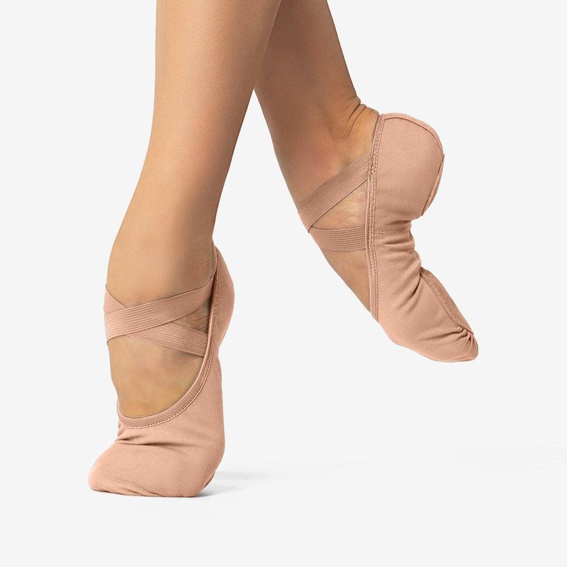 SD16S Child Bliss Canvas Split-Sole Ballet Shoe