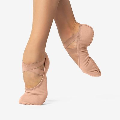 SD16S Child Bliss Canvas Split-Sole Ballet Shoe