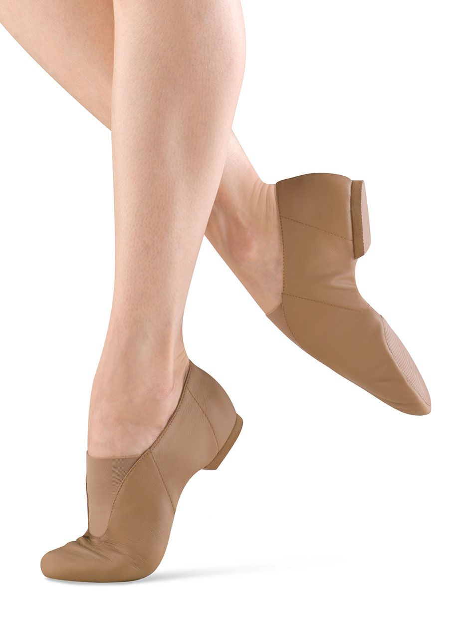 S0401L Ladies Super Jazz Shoes, Color: Tan, Size: 8
