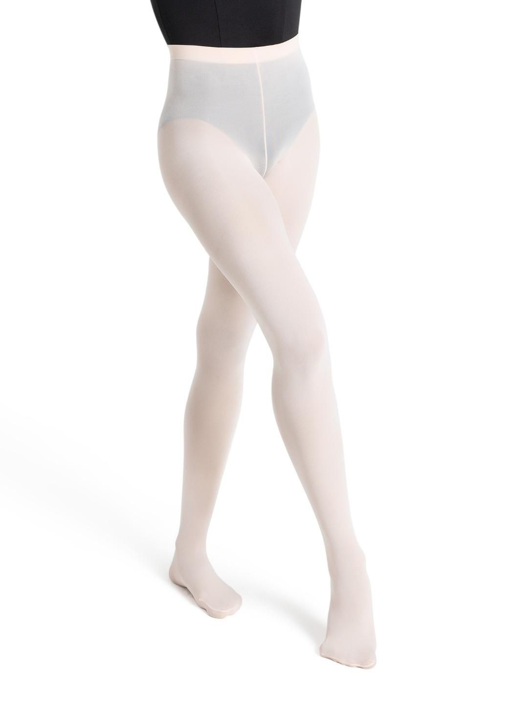 1918W Ultra Soft Transition Tight with Backseam, Color: Ballet Pink, Size: S/M