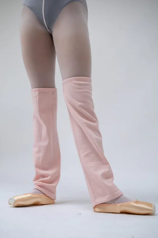 Barre Trash Short Leg Warmers, Color: Ballerina Pink, Size: M/L