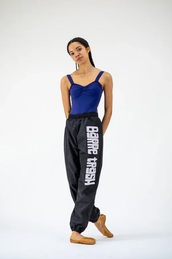 Barre Trash Trashbag Pant, Color: Classic Black, Size: M (170)