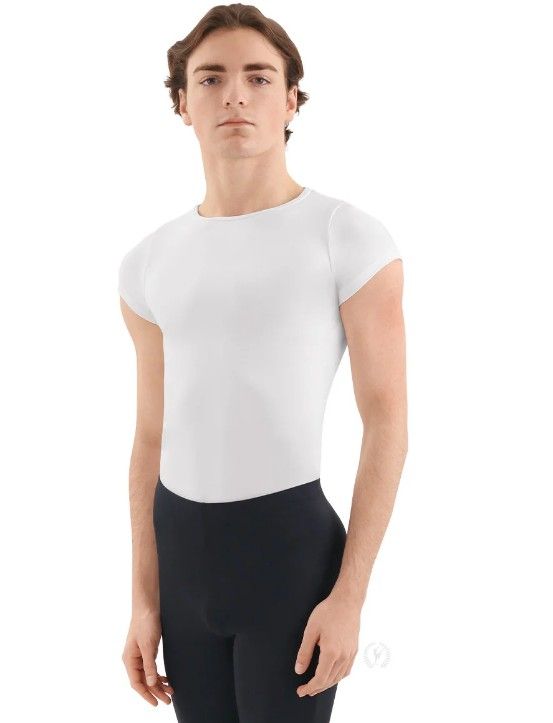 44100 Men&#39;s Crew Neck Short Sleeve Dance Top