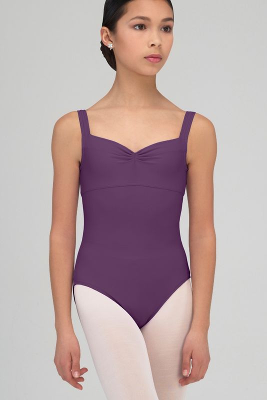 Galate (W/ Greenville Ballet Logo) Child Pinch Front Tank Leo