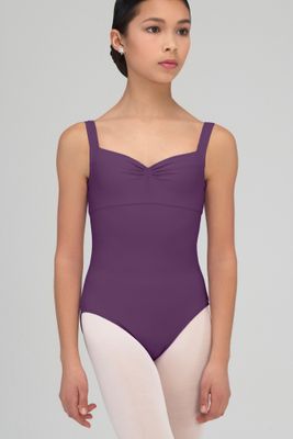 Galate (W/ Greenville Ballet Logo) Child Pinch Front Tank Leo