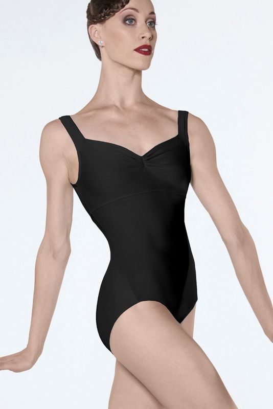 Galate (W/ Greenville Ballet Logo) Adult Pinch Front Tank Leo