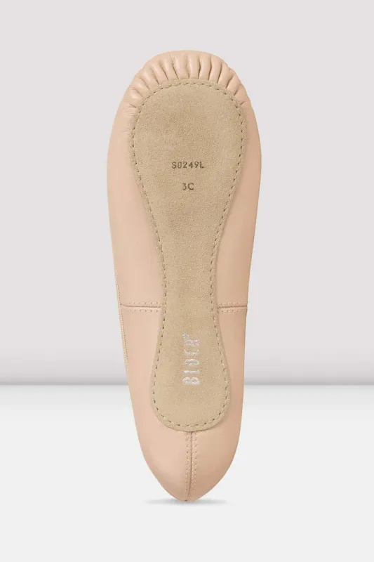 S0249G Giselle Girls Leather Full Sole Ballet Shoe