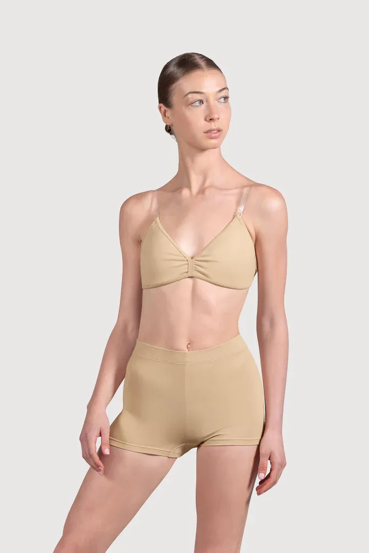 Z3357 Ladies Deva V Front Bra, Color: Sand, Size: P