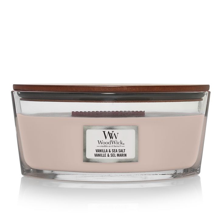 76191E - Vanilla &amp; Sea Salt Ellipse Candle