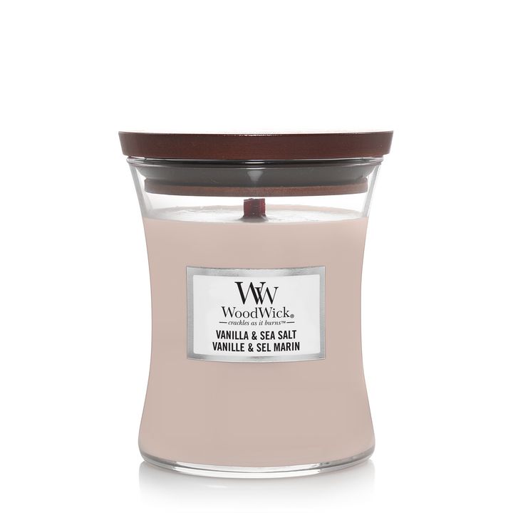 92191E - Vanilla &amp; Sea Salt Medium Candle