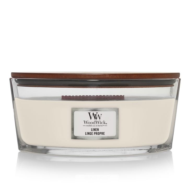 76135E - Linen Ellipse Candle