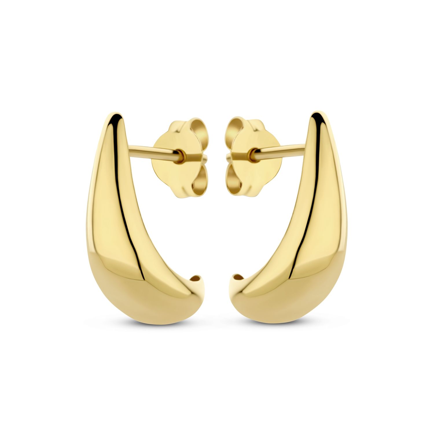 SWBE10319-Y - Classic 14K Earring
