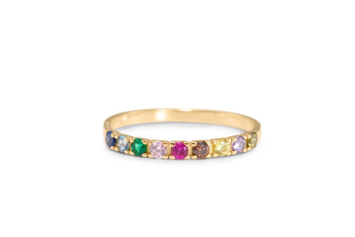 SWBR10138-Y91-56 - Happiness 14K Ring