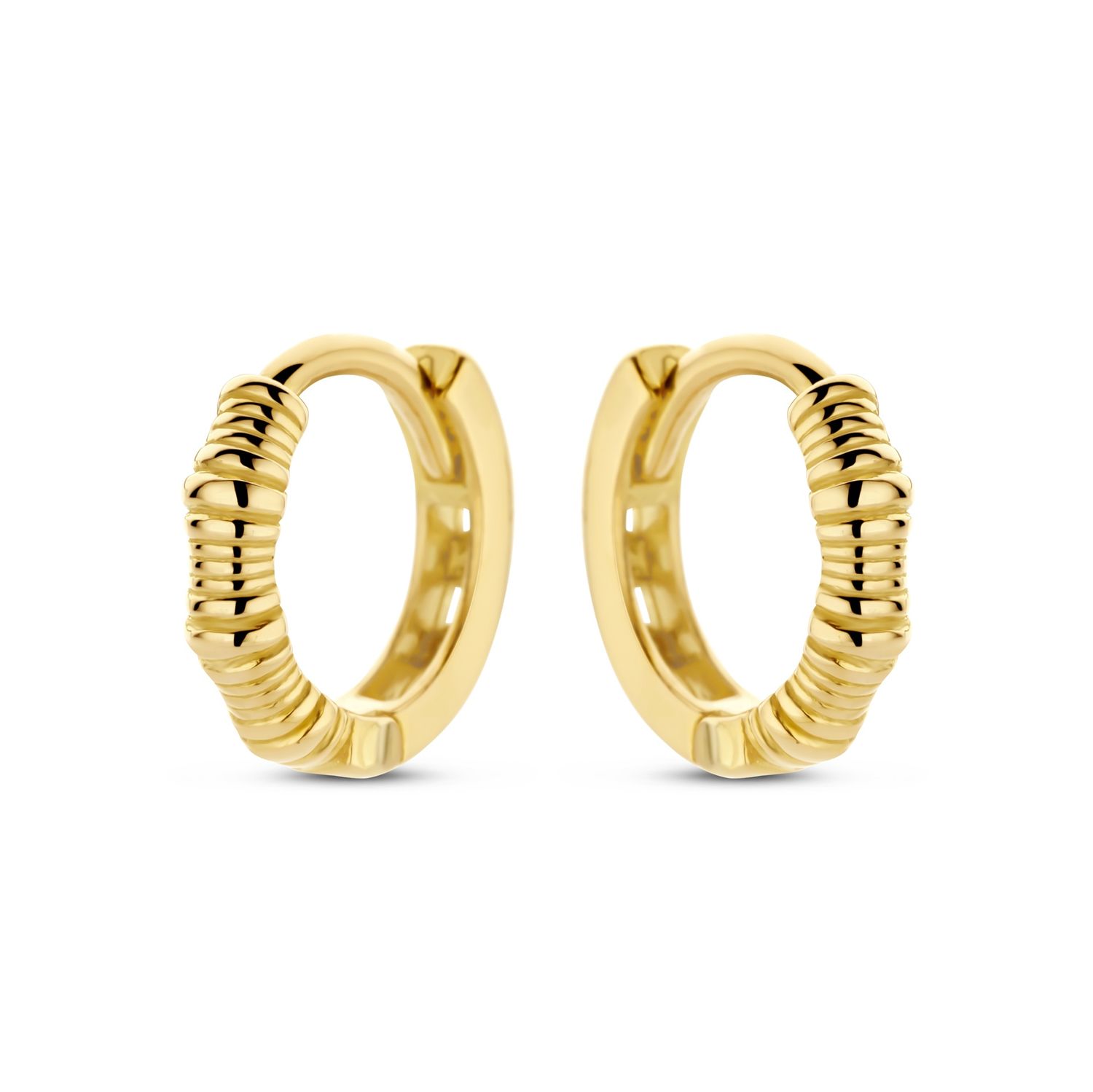 SWEE10285-Y - Classik 14K Gold Earring