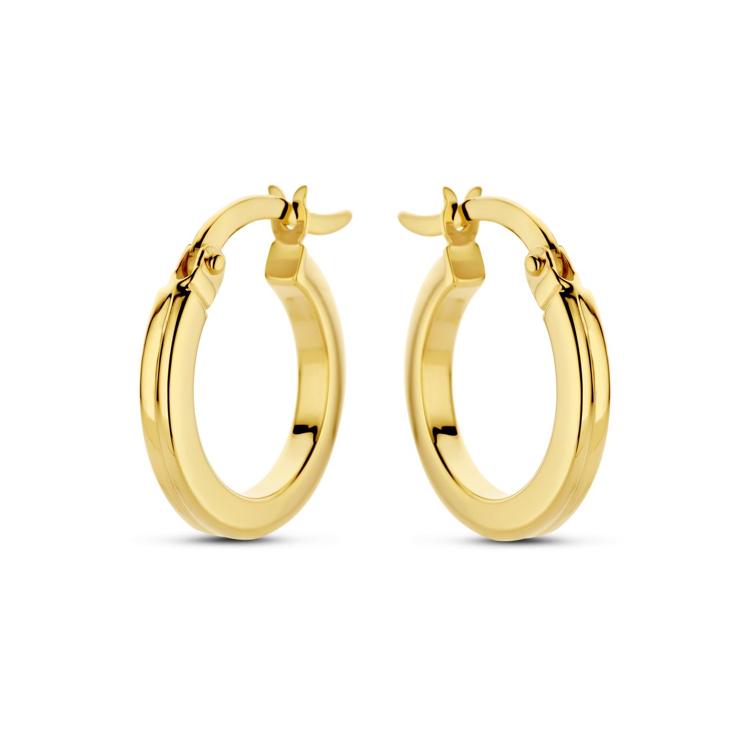 SWEE10317-Y - Classic 14k Gold Earring