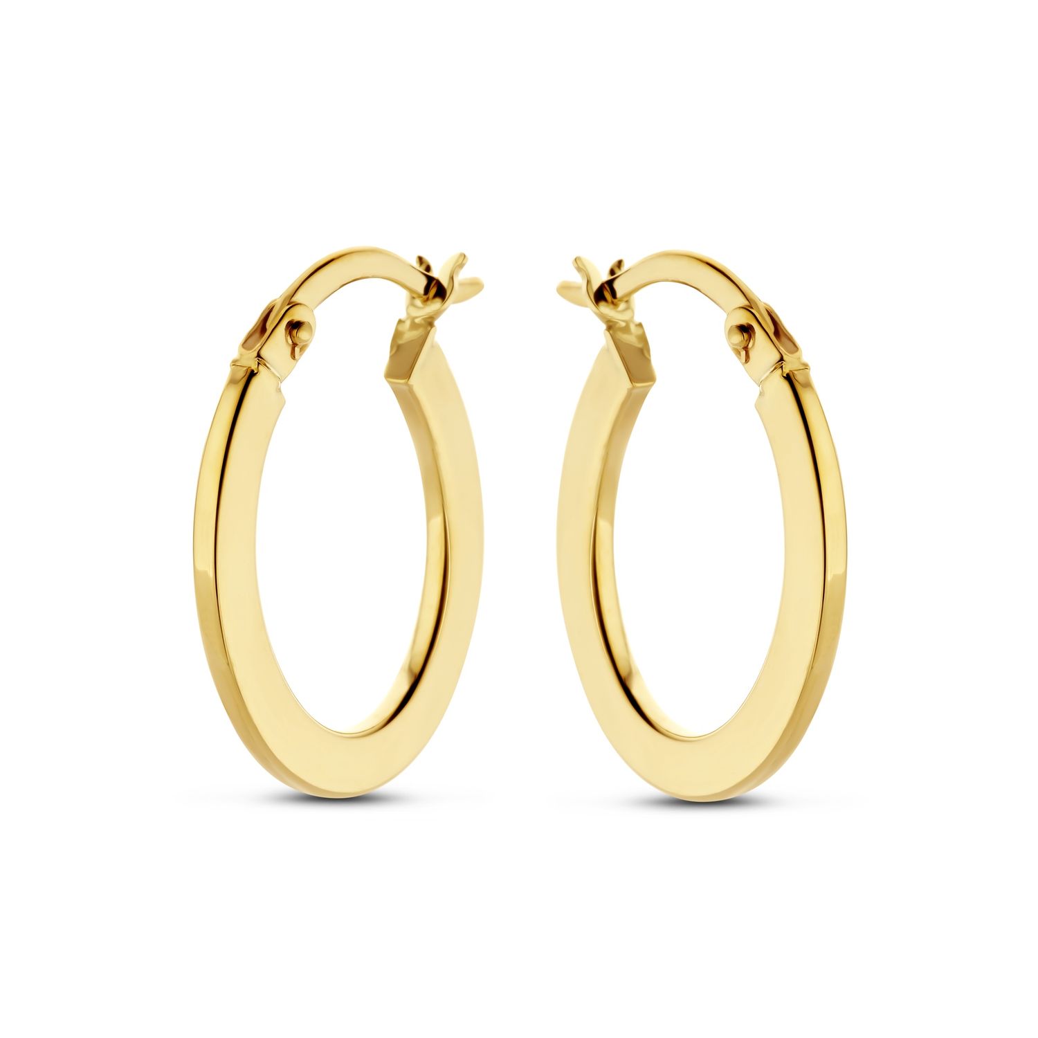 SWEE10311-Y - Classic 14K Gold Earring