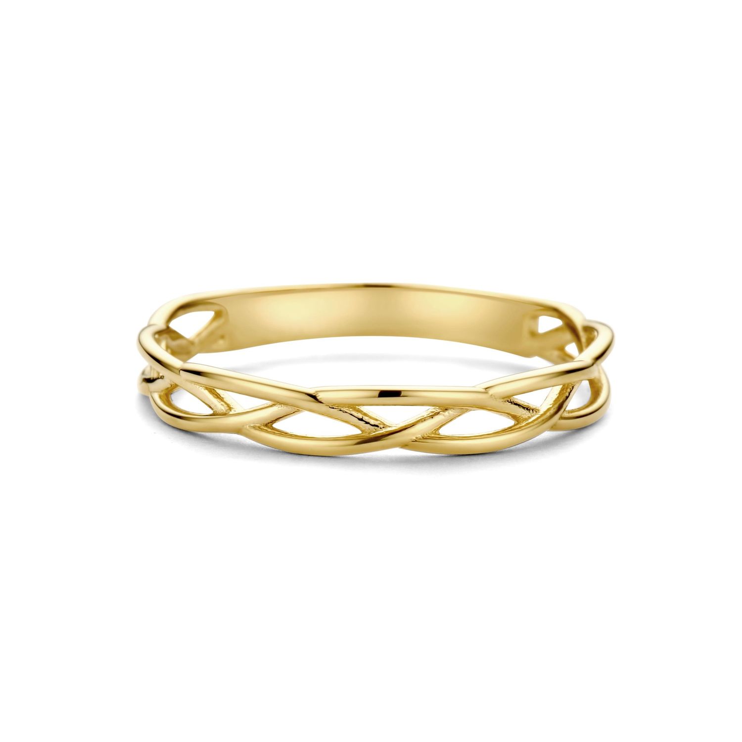 SWER10197-Y-56 - Classic 14K Gold Earring