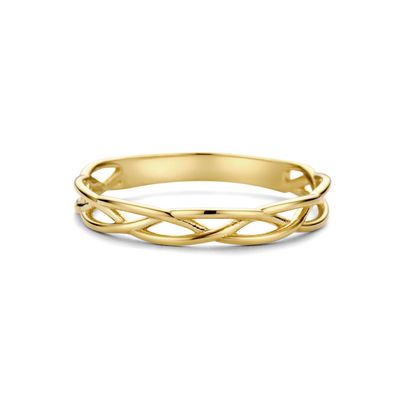SWER10197-Y-56 - Classic 14K Gold Earring