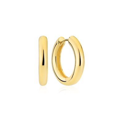 SJ-E2471-YG - Carrara Pianura Medio Earrings