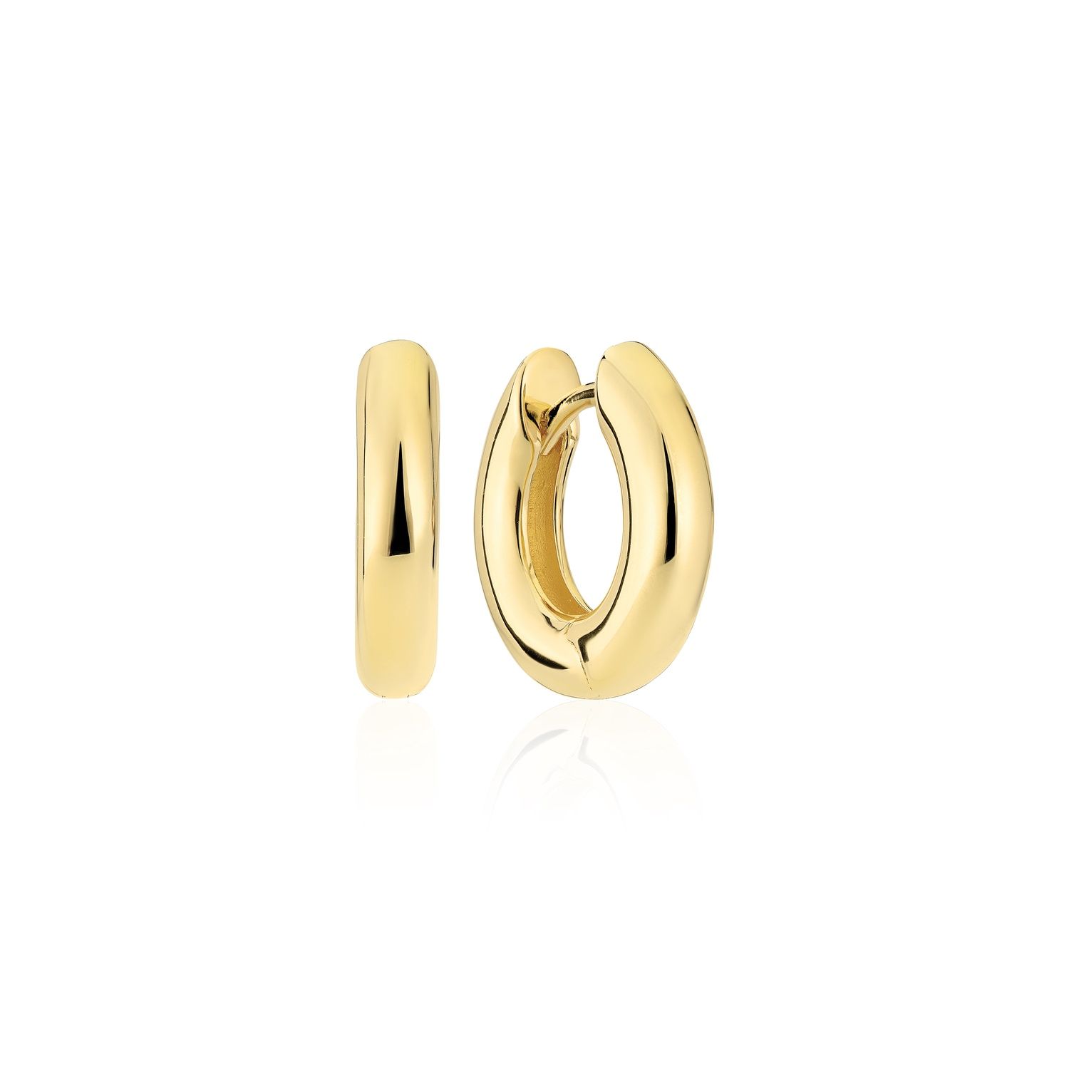 SJ-E2470-YG - Carrara Pianura Piccolo Earrings