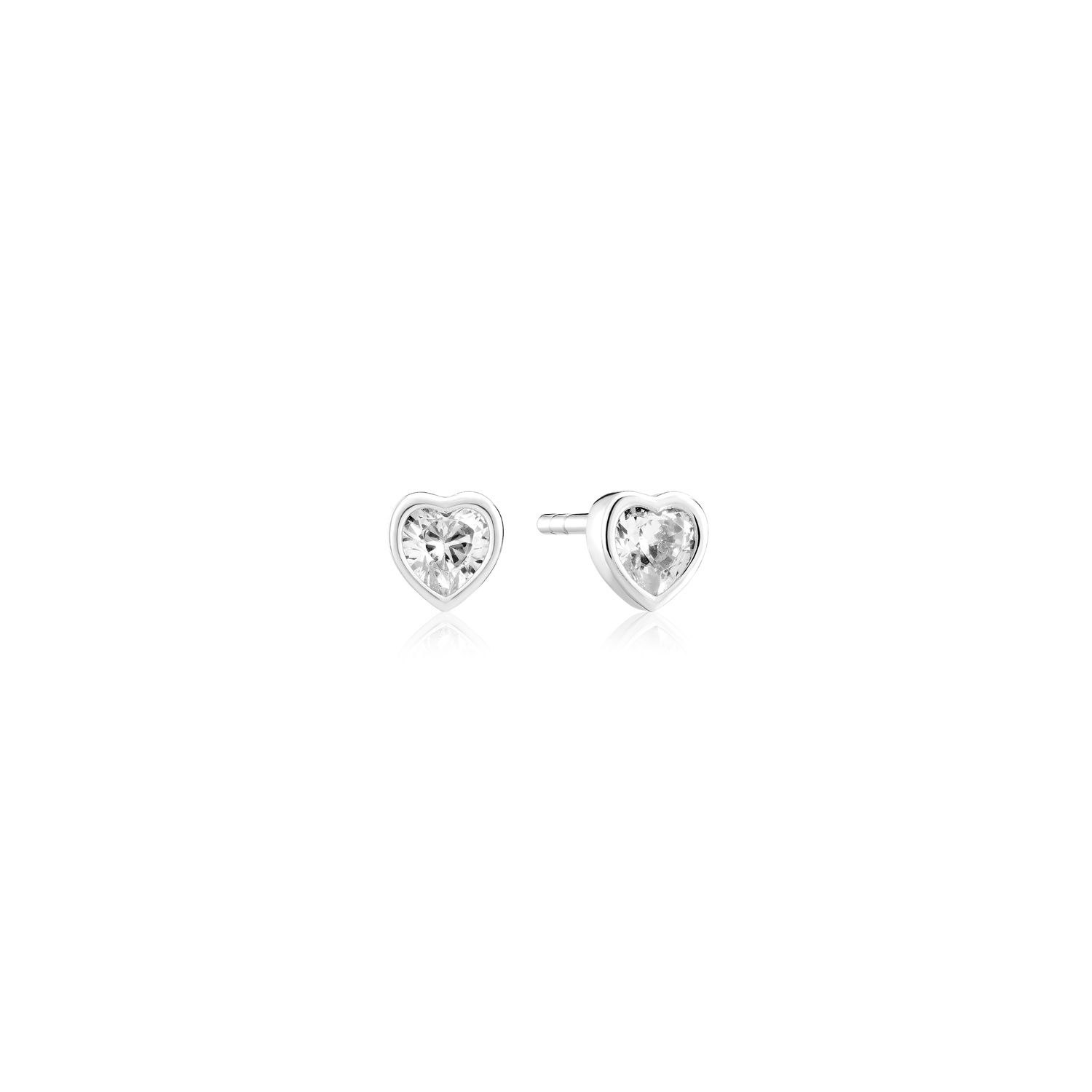SJ-E2492-CZ - Amorino Earrings With Zirconia