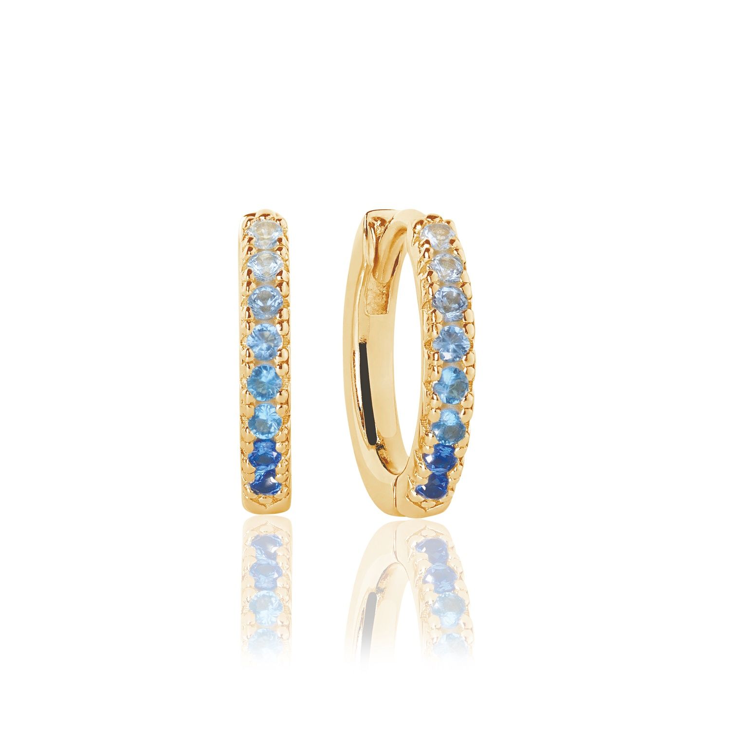 SJ-E2859-GBL-YG -Ellera Medio Earrings