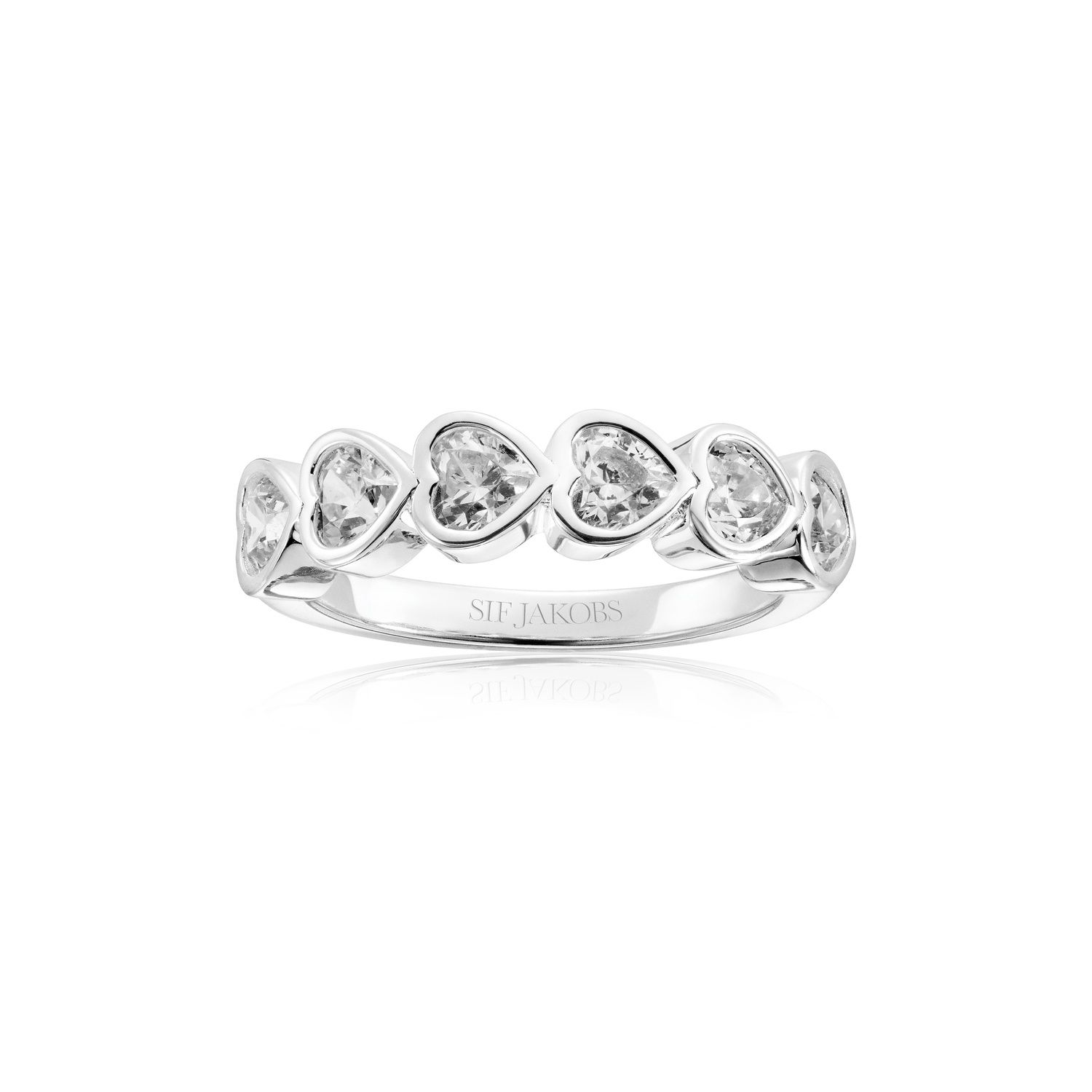 SJ-R2494-CZ-56 - Amorino Ring With Zirconia