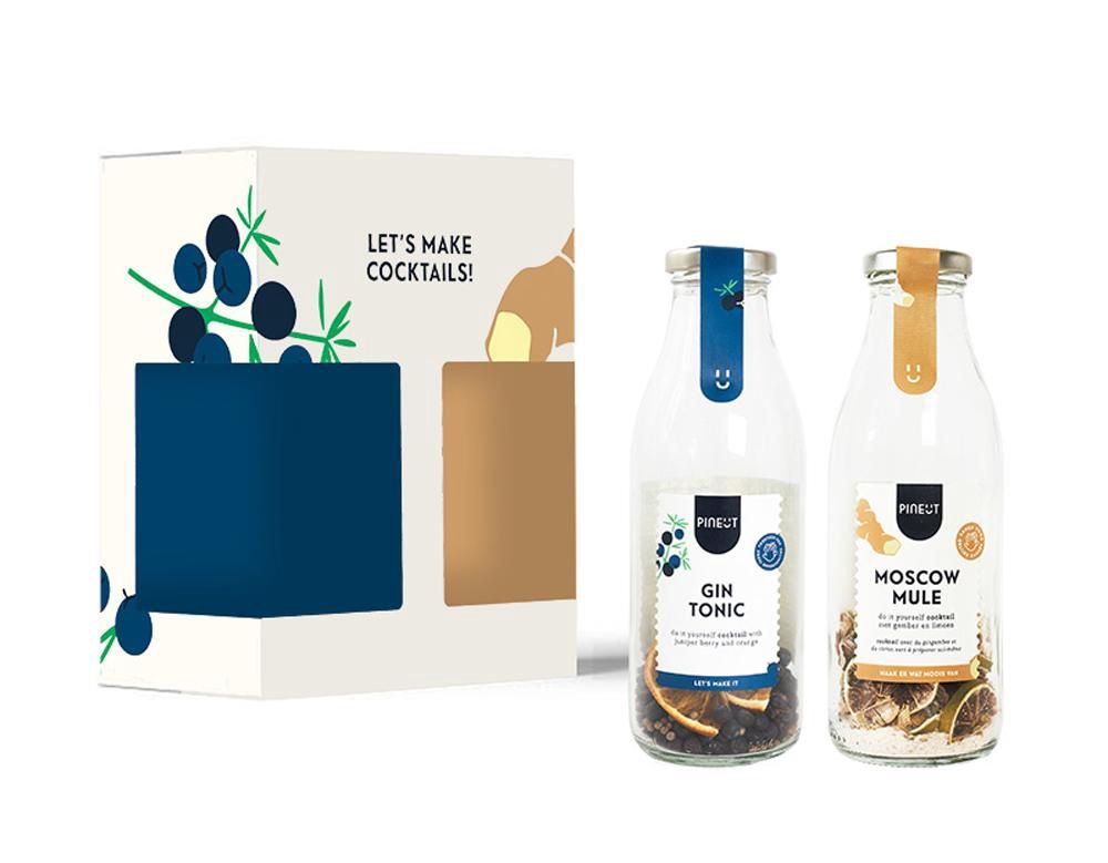 Pineut Cocktail | Giftpack | Gin Tonic &amp; Moscow Mule