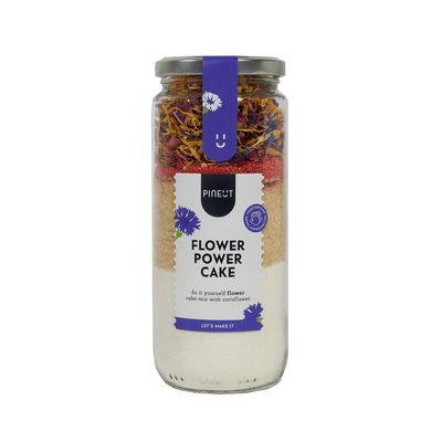 Pineut Cake | Jar |  Flower Power Cake