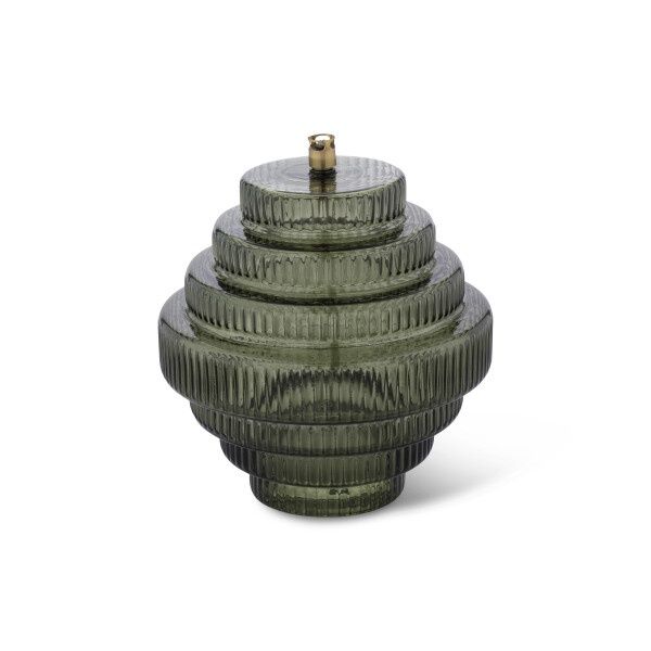 Twin Green Brass L