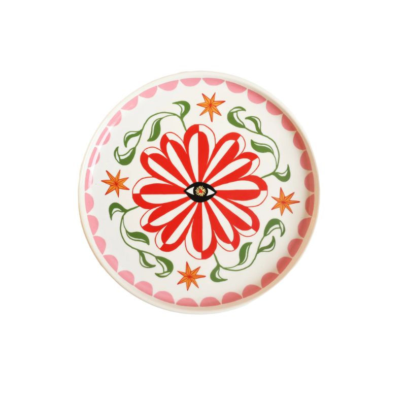 Serving Plate Flower