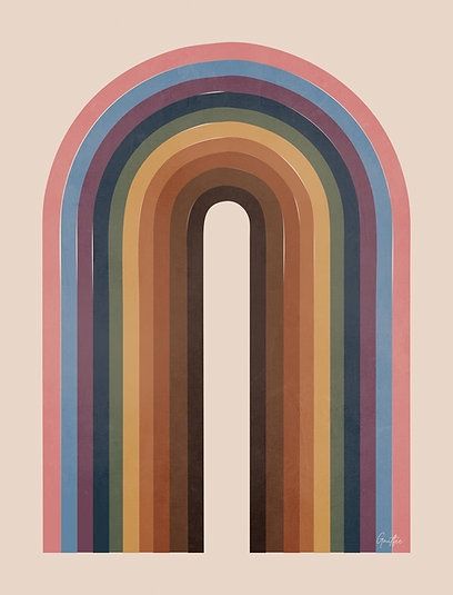 Pride rainbow - 35 x 50 cm