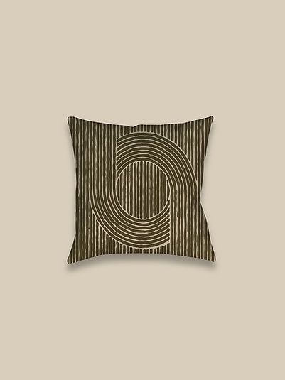 Vortex pillow double sided Green