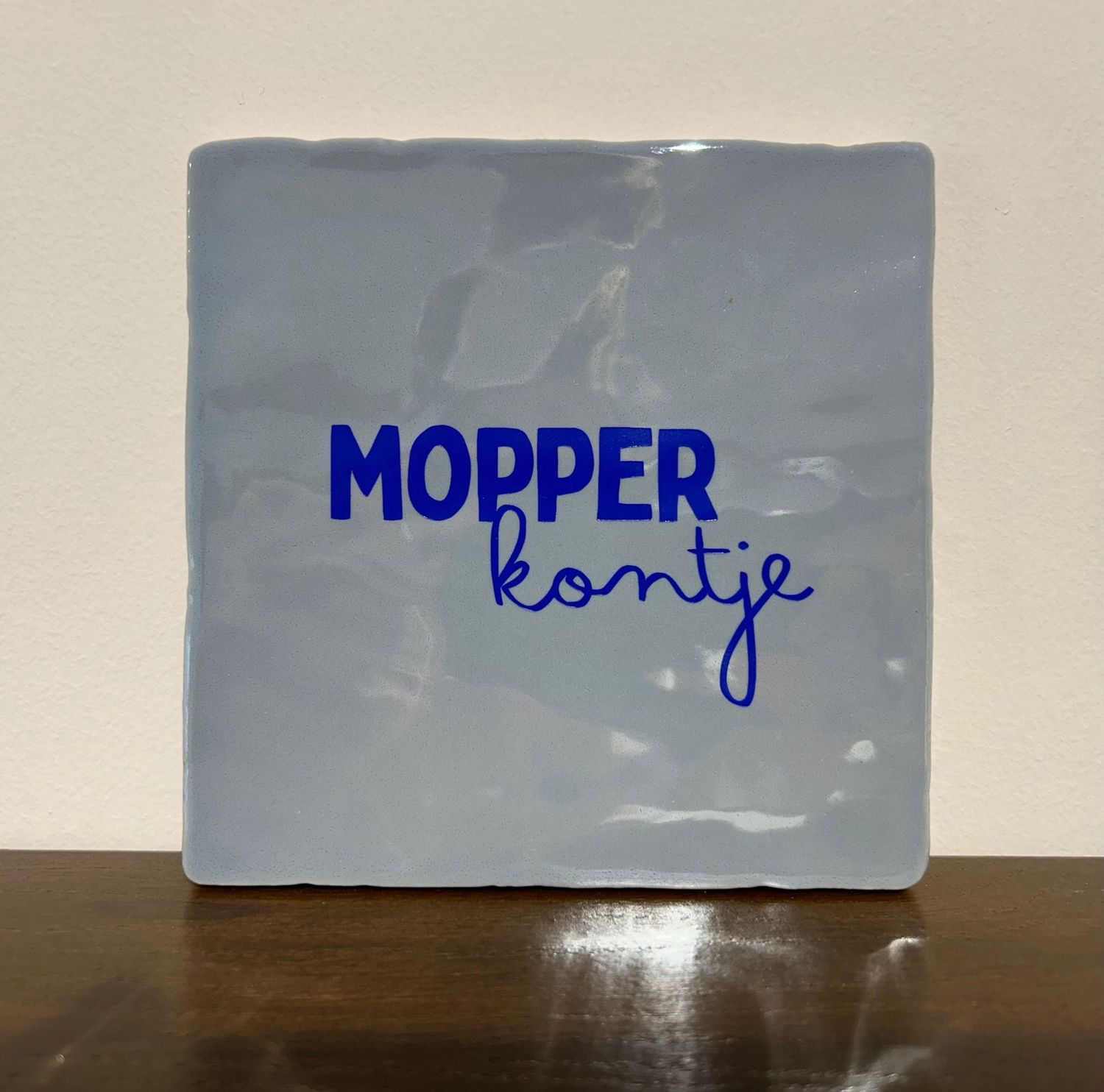 Tegel Baby Blue - Mopperkontje
