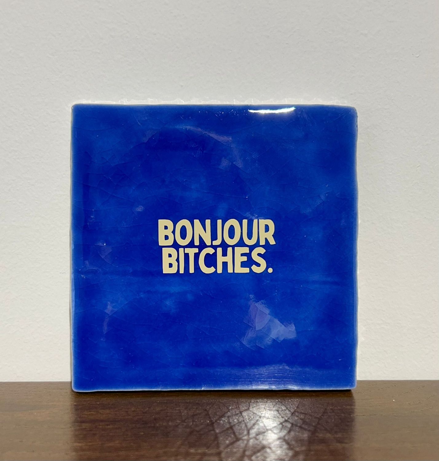 Tegel Kobalt - Bonjour Bitches
