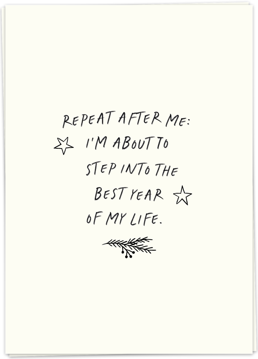 Kaart Repeat After Me - Single