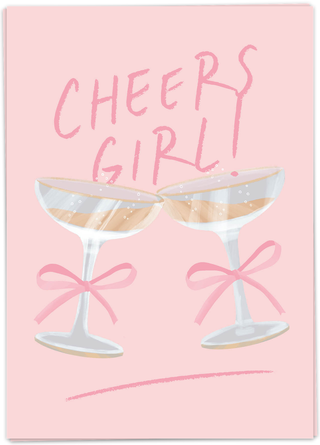 Kaart Cheers Girl - Single