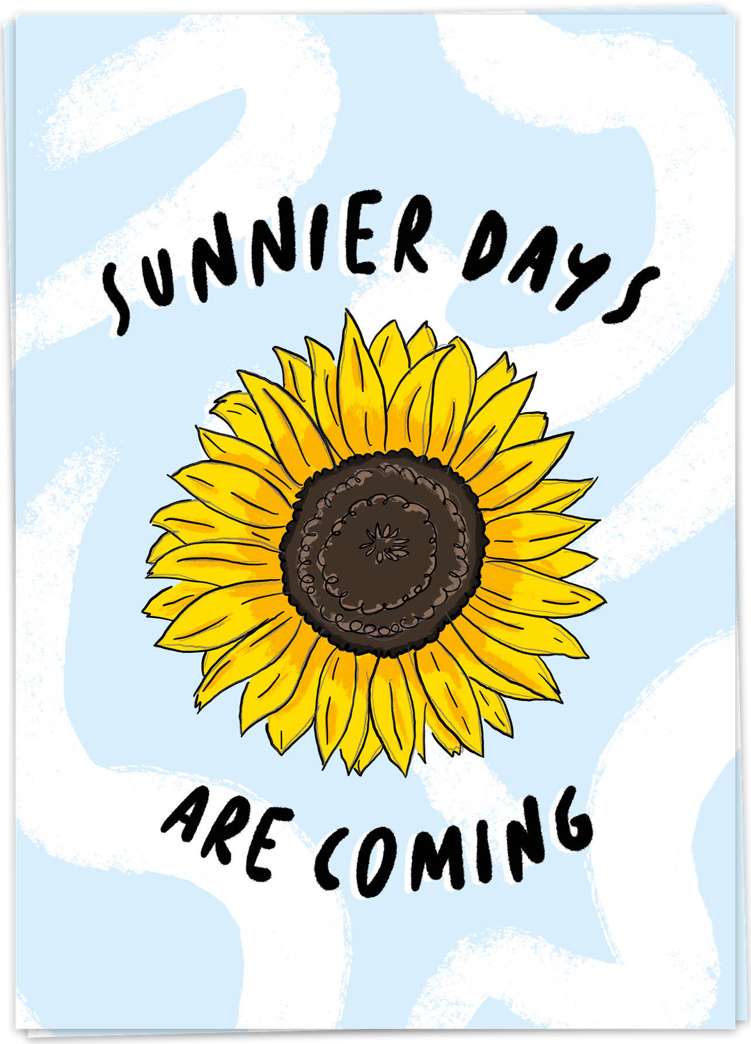 Kaart Sunnier Days - Double