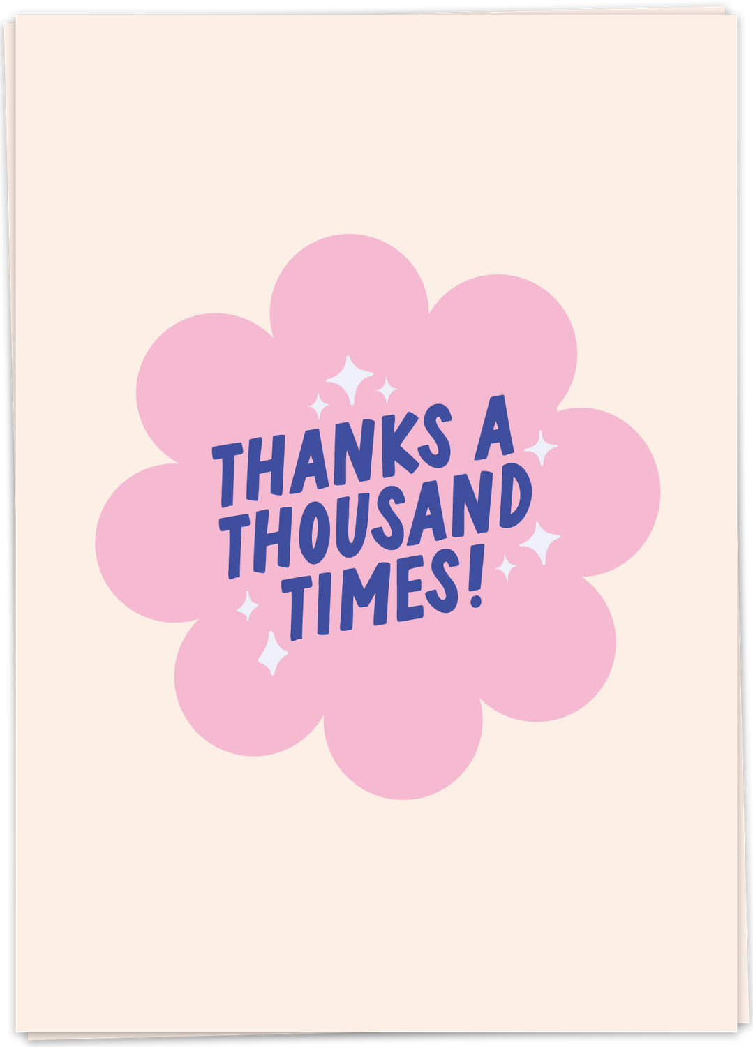 Kaart Thousand Times - Single