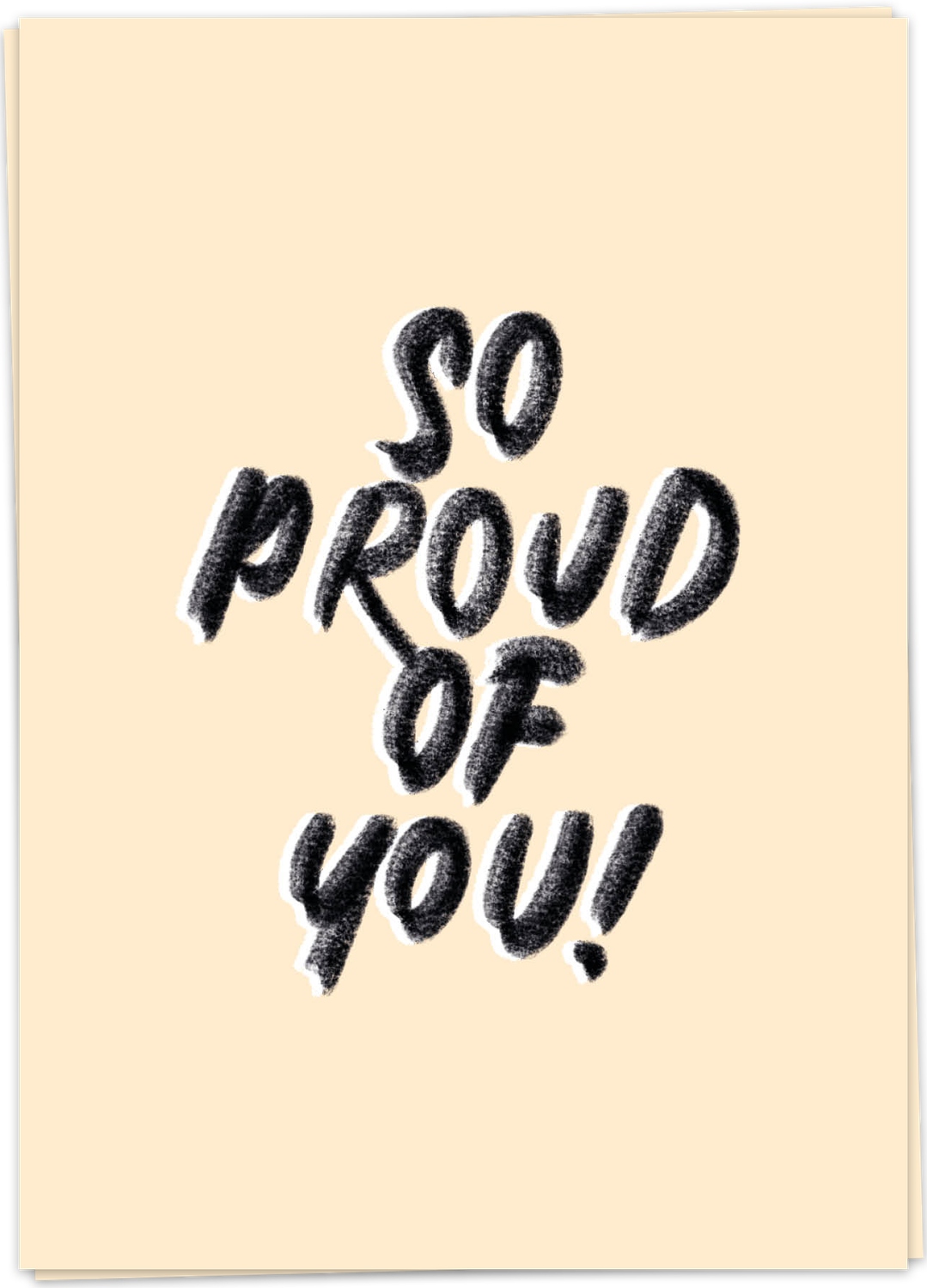 Kaart So Proud - Doube