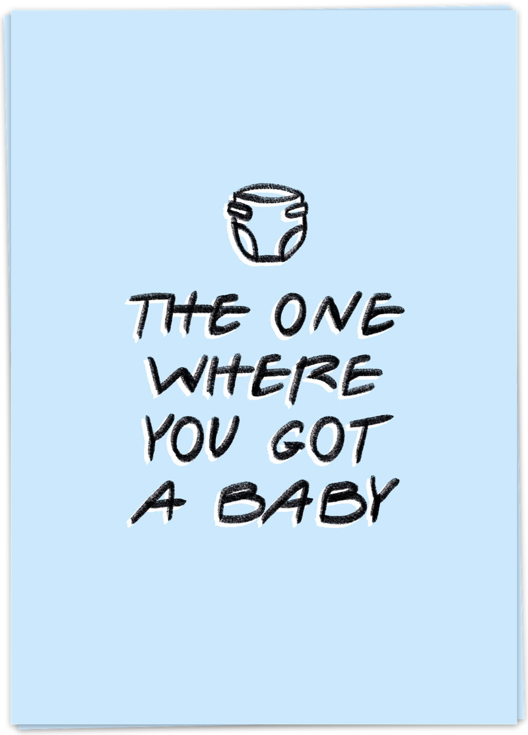 Kaart The One Baby Roze - Single