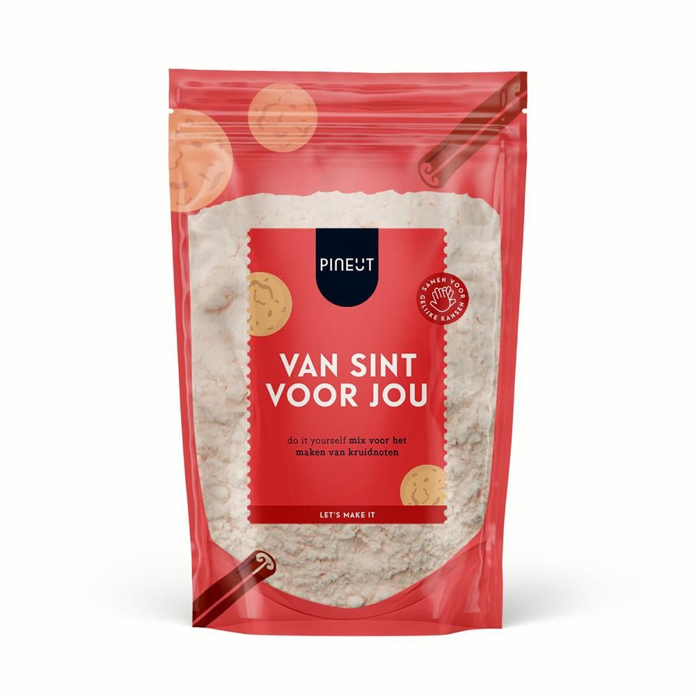 PIN638 - Pouchbag Van sint voor jou - DIY mix voor het maken van kruidnoten
