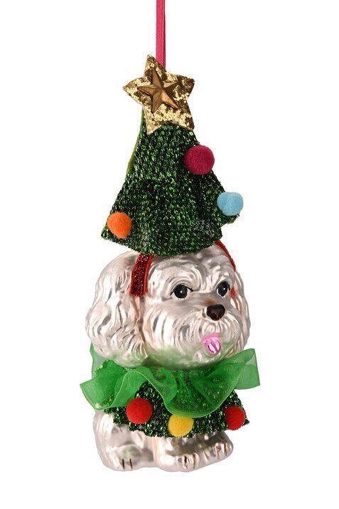 Hanger Maltese  X-mas Tree Costume